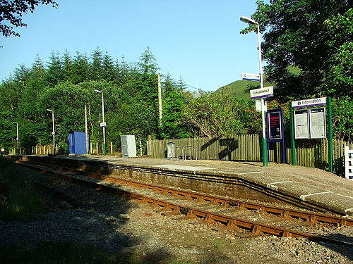 Railway station layout